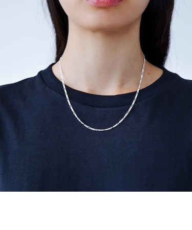 City Ambient Products: SILVER925 CLASSIC FIGARO CHAIN NECKLACE