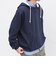 【SHIPS any別注】RUSSELL ATHLETIC: ワンポイント ロゴ 裏起毛 プルオーバー パーカー◆