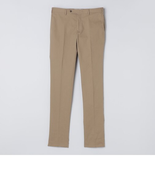 PT TRINO: SLIM FIT コットン ツイル スラックス