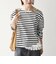 《予約》SHIPS any:〈洗濯機可能〉レース ヘム アシンメトリー ロングスリーブ TEE