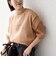 《予約》SHIPS any:〈手洗い可能〉シアー ワイド トップス  × フレンチ ロゴ TEE