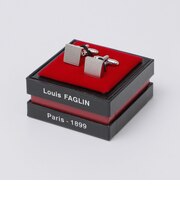 LOUIS FAGLIN: シルバー カフリンクス