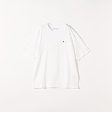 LACOSTE:〈洗濯機可能〉ベーシック クルーネック TEE