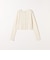 Healthknit:〈洗濯機可能〉アイレット コンパクト カーディガン