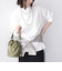 《予約》SHIPS Colors:〈手洗い可能〉TC ワッフル ボートネック トップス◆