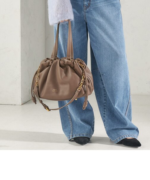 《予約》【WEB限定】George Cinq: DRAWSTRING BAG(L)
