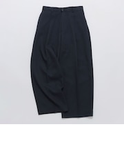 SHIPS Colors:〈洗濯機可能〉ストレッチ ギャバ ワイド スラックス(セットアップ対応)◇