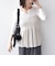 《予約》SHIPS Colors:〈手洗い可能〉ラメ ニット キャミソール◆
