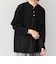 SHIPS any:〈洗濯機可能〉フクレ ジャカード リラックス ヘンリーネックTシャツ(ロンT)◆