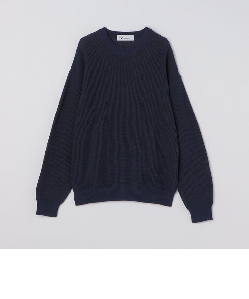 City Ambient Products: 2トーン ワッフル クルーネック ニット
