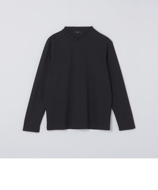 【WEB限定】SHIPS:〈接触冷感/手洗い可能〉100/2 クロスネック ビズ ロングスリーブ Tシャツ