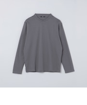 【WEB限定】SHIPS:〈接触冷感/手洗い可能〉100/2 クロスネック ビズ ロングスリーブ Ｔシャツ