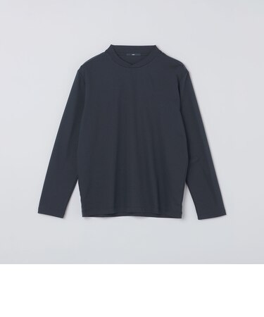 【WEB限定】SHIPS:〈接触冷感/手洗い可能〉100/2 クロスネック ビズ ロングスリーブ Ｔシャツ