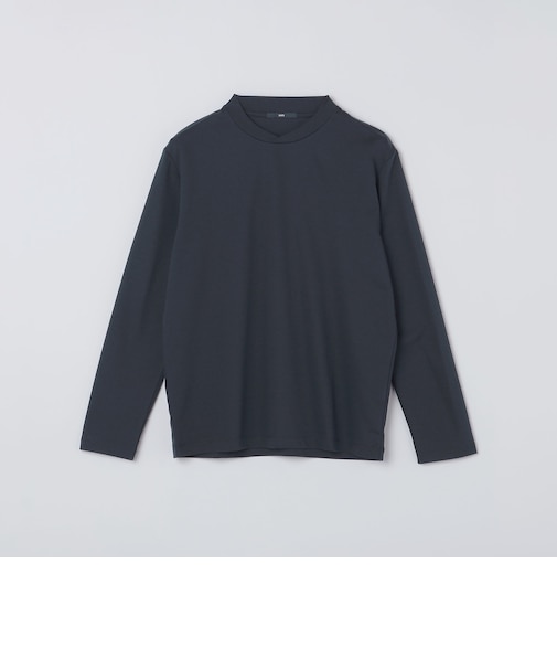 【WEB限定】SHIPS:〈接触冷感/手洗い可能〉100/2 クロスネック ビズ ロングスリーブ Ｔシャツ