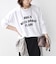 《予約》SHIPS Colors:〈手洗い可能〉26AW フロッキー ロゴ TEE（ロンT）◆