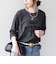 《予約》SHIPS Colors:〈手洗い可能〉26AW フロッキー ロゴ TEE（ロンT）◆