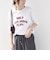 《予約》SHIPS Colors:〈手洗い可能〉26AW フロッキー ロゴ TEE（ロンT）◆