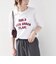 《予約》SHIPS Colors:〈手洗い可能〉26AW フロッキー ロゴ TEE（ロンT）◆