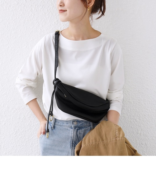 《予約》【WEB限定】〈ネックが選べる〉オーガニックコットン バリエーション ネック ロングスリーブ TEE
