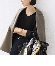 《予約》【WEB限定】〈ネックが選べる〉オーガニックコットン バリエーション ネック ロングスリーブ TEE