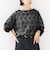 《予約》【WEB限定】フラワー レース ニードルパンチ ロング スリーブ プルオーバー