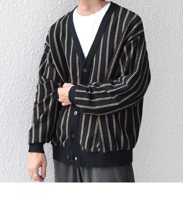 〈手洗い可能〉ブークレ リラックス ニット カーディガン◇