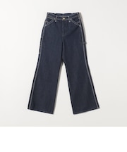 Lee:〈洗濯機可能〉ルーズ フレア ペインター デニム パンツ