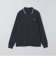 FRED PERRY: M3636  TW/TIPPED LONG SLEEVE