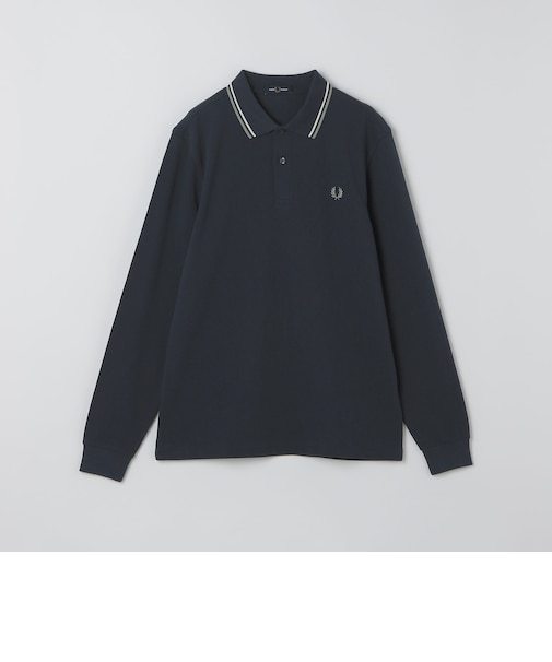 FRED PERRY: M3636 TW/TIPPED LONG SLEEVE