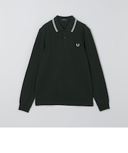 FRED PERRY: M3636  TW/TIPPED LONG SLEEVE