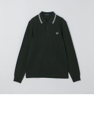 FRED PERRY: M3636 TW/TIPPED LONG SLEEVE