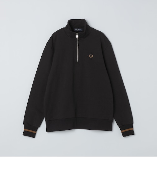 【SHIPS別注】FRED PERRY: ハーフジップ スウェット