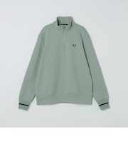 【SHIPS別注】FRED PERRY: ハーフジップ スウェット