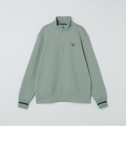 【SHIPS別注】FRED PERRY: ハーフジップ スウェット