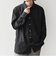 SHIPS any:〈洗濯機可能〉コットン/シルク エアリー ポケット レギュラーカラー シャツ◆
