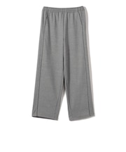 SHIPS Primary Navy Label:〈洗濯機可能〉サテン パイピング ジャージ パンツ