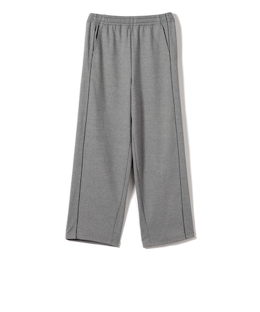 SHIPS Primary Navy Label:〈洗濯機可能〉サテン パイピング ジャージ パンツ