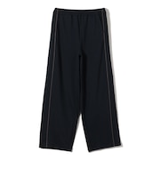 SHIPS Primary Navy Label:〈洗濯機可能〉サテン パイピング ジャージ パンツ