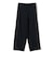 SHIPS Primary Navy Label:〈洗濯機可能〉サテン パイピング ジャージ パンツ