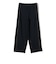 SHIPS Primary Navy Label:〈洗濯機可能〉サテン パイピング ジャージ パンツ