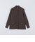 【SHIPS別注】Errico Formicola:ALBERTO ベロア ソリッド シャツアウター
