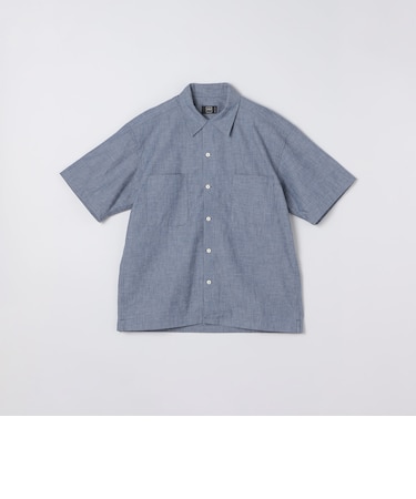 IKE BEHAR: USA CHAMBRAY OVER SHIRT