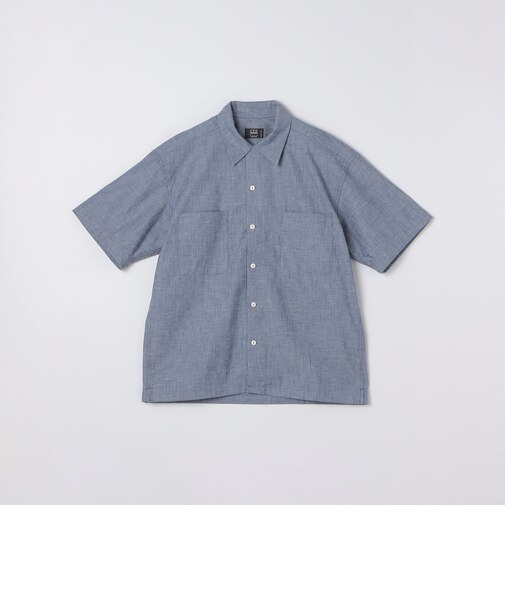 IKE BEHAR: USA CHAMBRAY OVER SHIRT