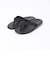 ISLAND SLIPPER x GROWN&SEWN: TONG W/OAK BLACK D