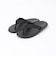 ISLAND SLIPPER x GROWN&SEWN: TONG W/OAK BLACK D