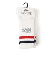 LACOSTE: ワニロゴ ライン ソックス 3Pack