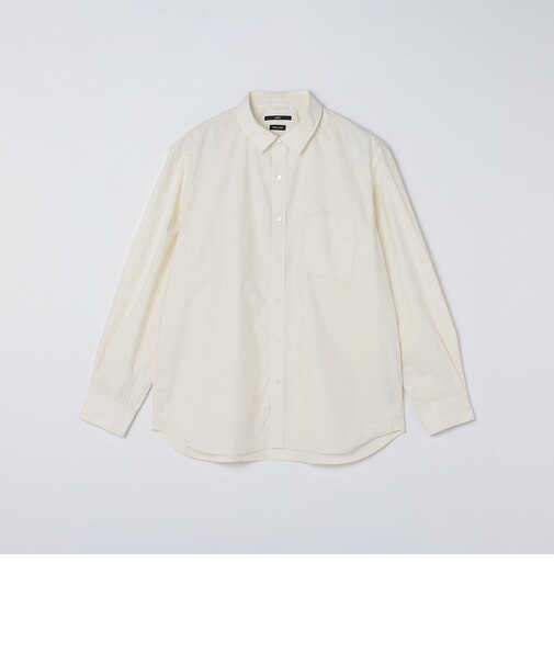 SHIPS:〈MADE IN JAPAN〉タイプライター ワッシャー レギュラーカラー シャツ
