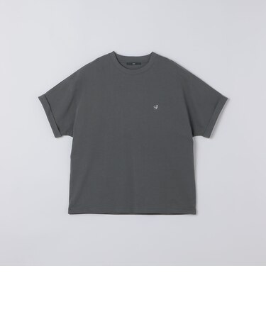 【WEB限定】SHIPS:〈手洗い可能〉ドルマンスリーブ ターンナップ Tシャツ