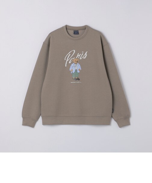 《予約》SHIPS Colors:Teddybear(R) コラボ ダンボール スウェット◆
