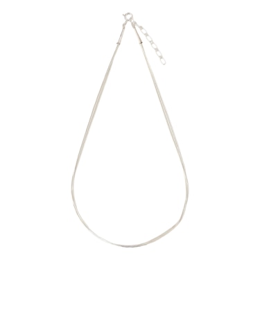 INDIAN JEWELRY: LIQ シルバー ネックレス(3連)